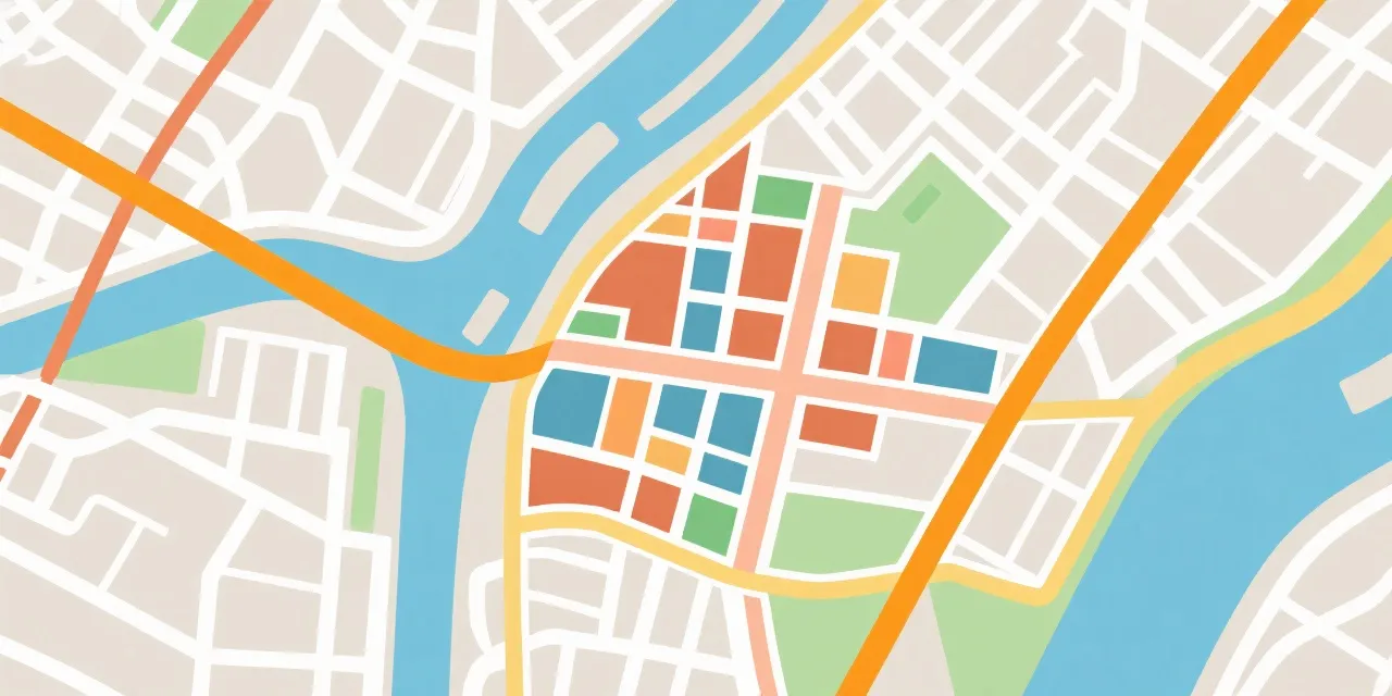 办公地点示意图