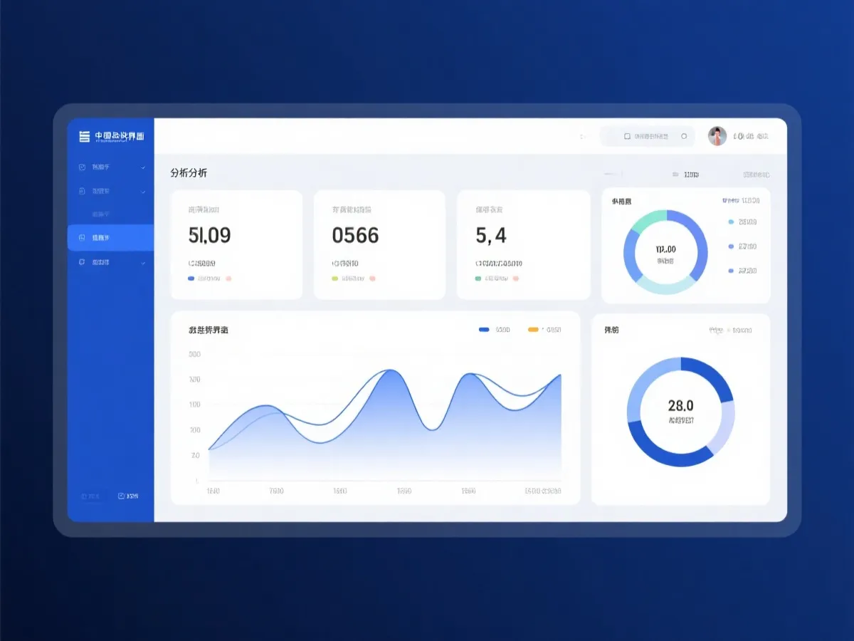 数据分析与走势图可视化示意