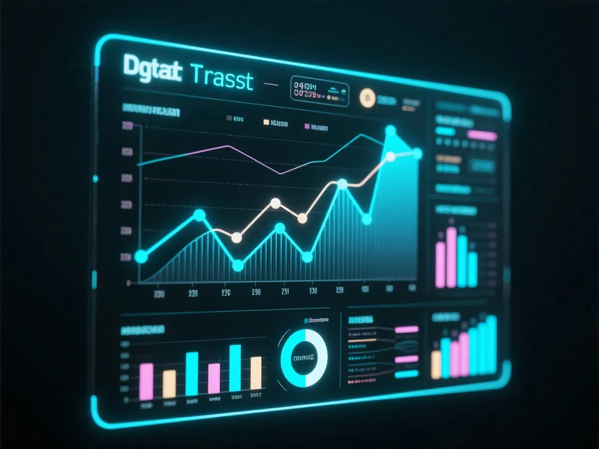 历史数据与趋势变化示意图